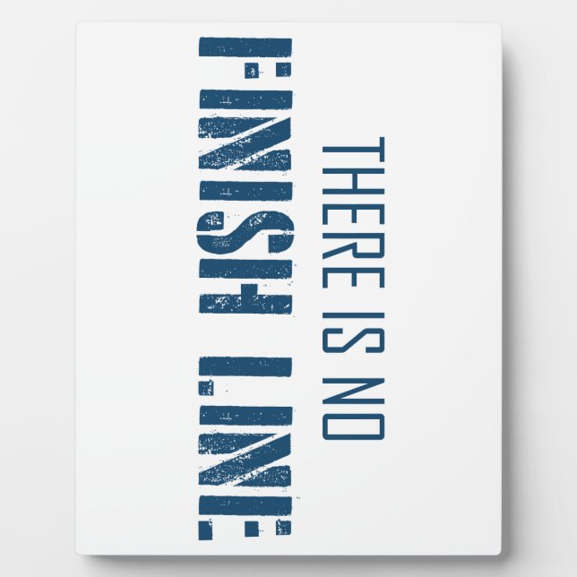 Placa Expositora No hay línea de fin (Frente)