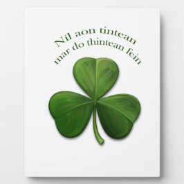 Placa Expositora No hay lugar como casa