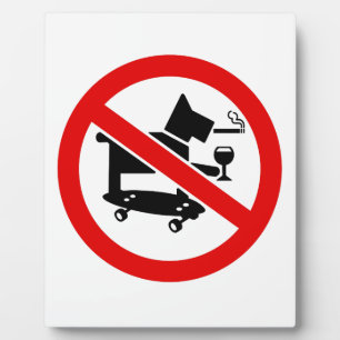 Placa Expositora No hay perros alucinantes