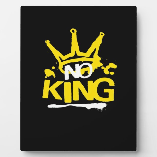 Placa Expositora No King Minimal Limpio (Frente)