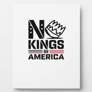 Placa Expositora No Kings In America Baby Creative Style