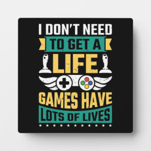 Placa Expositora No necesitas conseguir un videojuego divertido