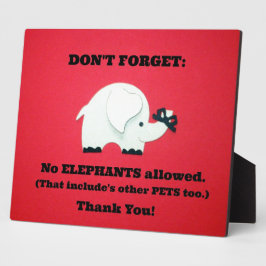 Placa Expositora No se permiten Mascotas