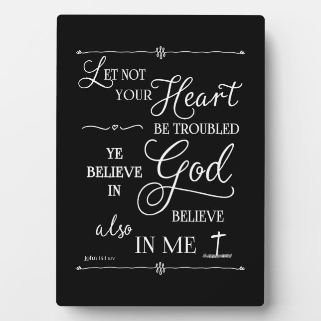 Placa Expositora No Te Moleste El Corazón. (Frente)