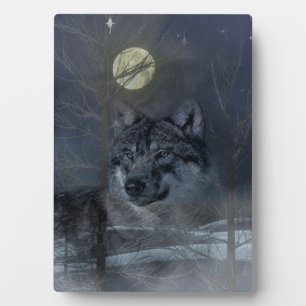 Placa Expositora Noche Wolf Spirit Moon