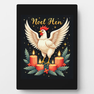 Placa Expositora Noel Hen Chicken