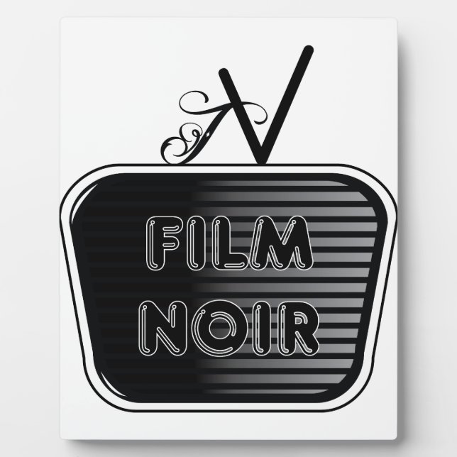Placa Expositora Noir de película (Frente)