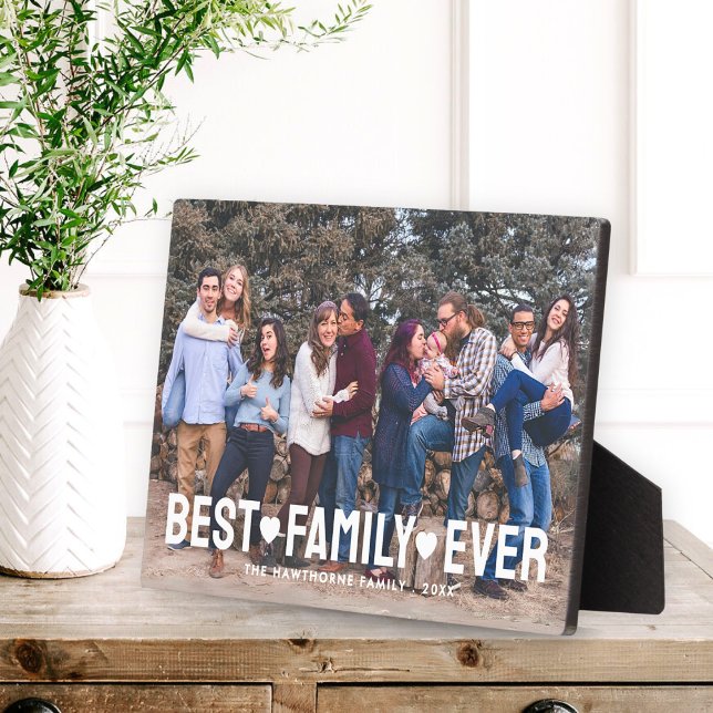 Placa Expositora Nombre de la foto familiar mejor familia de todos  (Subido por el creador)