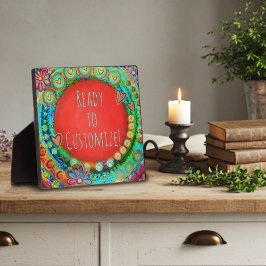 Placa Expositora Nombre personalizado de moda Cita Diversión Inespi