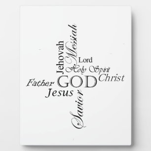 Placa Expositora Nombres de trinidad