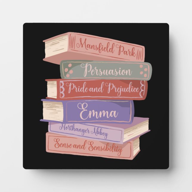 Placa Expositora Novelas de Jane Austen V (Frente)