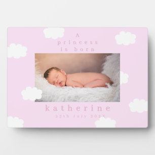 Placa Expositora Nube Pequeña Rosa Pastel