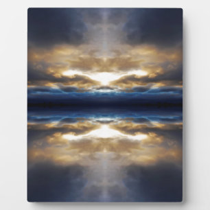 Placa Expositora Nubes Kaleidoscope al atardecer