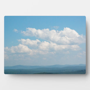 Placa Expositora Nubes sobre montañas