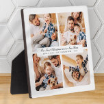 Placa Expositora Nuestra Primera Navidad En Nuestro Nuevo Hogar Mod<br><div class="desc">El diseño está compuesto por una tipografía moderna de moda con fuentes sans serif y serif. Añade fotos personalizados de la familia y del nuevo hogar y año.</div>