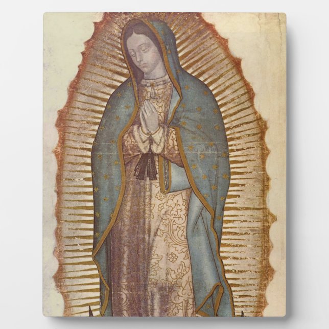 PLACA EXPOSITORA NUESTRA SEÑORA DE GUADALUPE (Frente)
