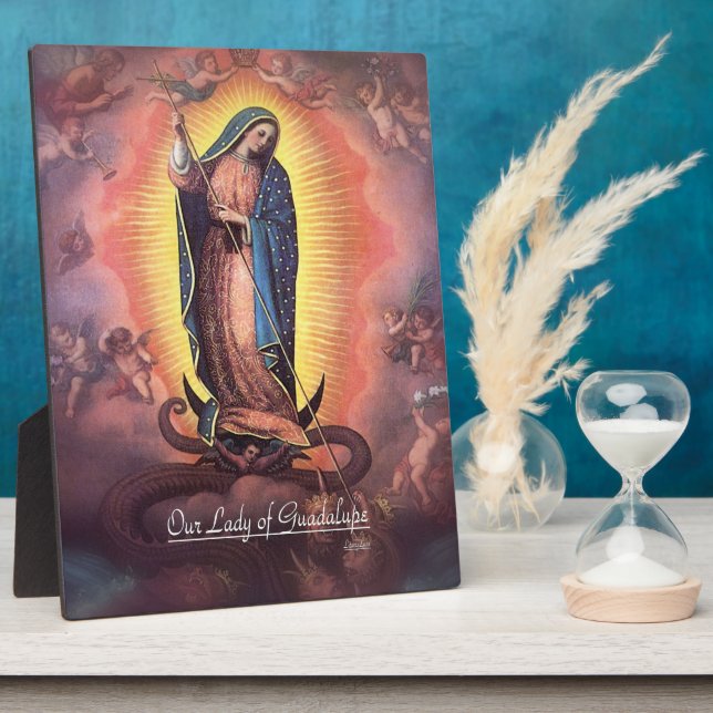 Placa Expositora Nuestra Señora de Guadalupe Rev12 (Lado)