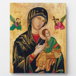 Placa Expositora Nuestra Señora de la Perpetua Ayuda