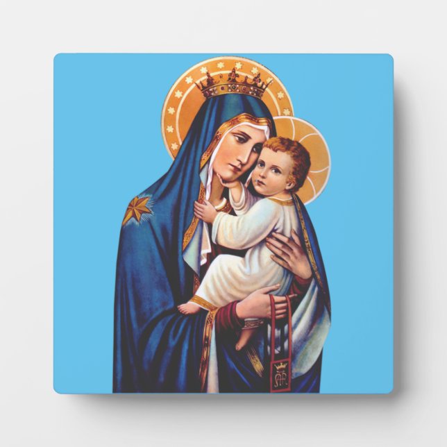 Placa Expositora Nuestra Señora del Monte Carmelo (Frente)