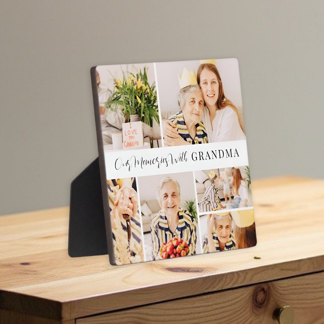 Placa Expositora Nuestros Recuerdos con el Collage de fotos moderno (Subido por el creador)