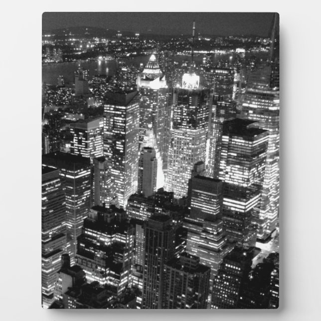 Placa Expositora Nueva York de Manhattan (Frente)