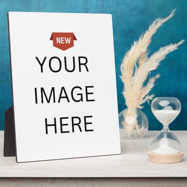 Placa Expositora ¡NUEVO! Plaque de tabletop con Easel 8x10 - Person (Lado)