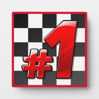 PLACA EXPOSITORA NÚMERO UNO