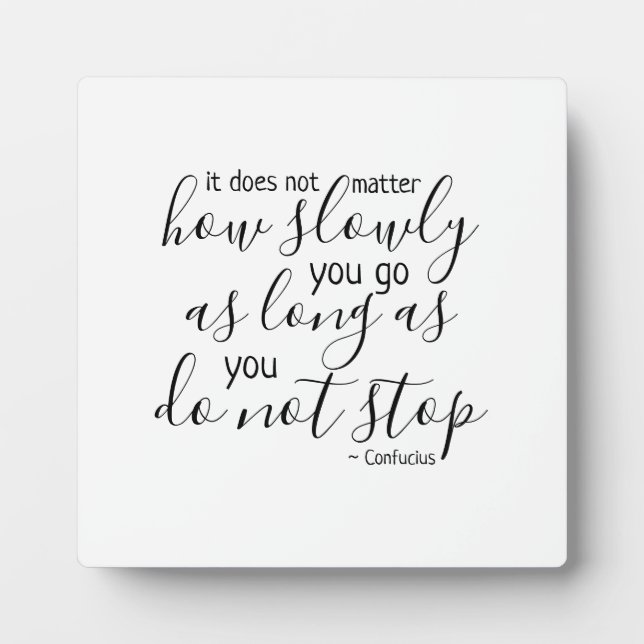 Placa Expositora Nunca se rindan, no se rindan. (Frente)