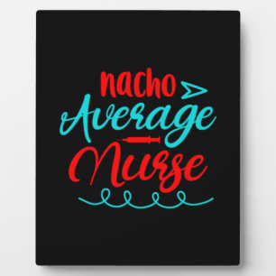Placa Expositora Nurse Gift Enfermero medio Nacho