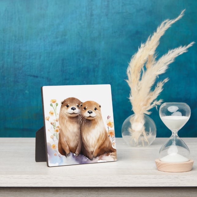 Placa Expositora nutria (in situ)