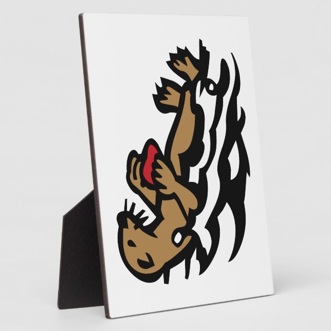 Placa Expositora Nutria marina (Lado)