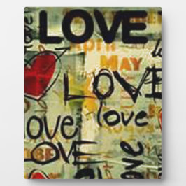 Placa Expositora Obtén Un Pequeño Graffiti De Amor