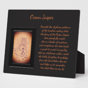 Placa Expositora Ocean Jasper Crystal Fairy