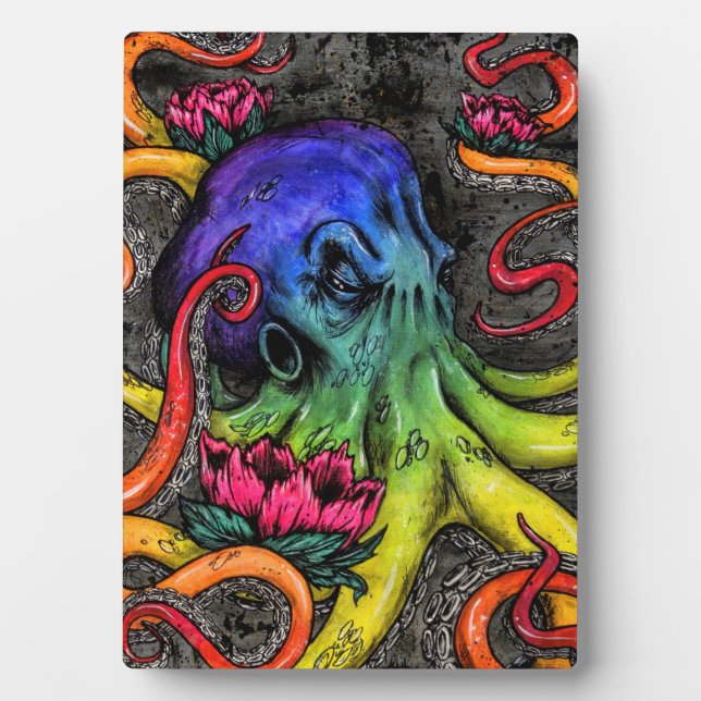 Placa Expositora Octopus (Frente)