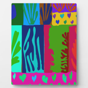 Placa Expositora Ode al Collage de Matisse