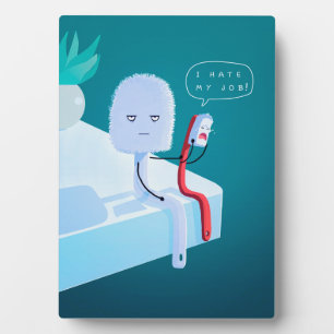 Placa Expositora Odio mi trabajo