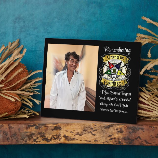 Placa Expositora OES Loved, Perdidos y Queridos Monumentos (Lado)