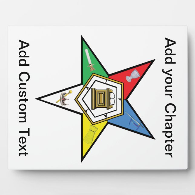 Placa Expositora OES Plaque (Frente)