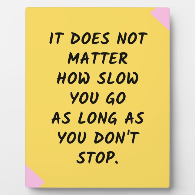 Placa Expositora Oferta motivacional/Inspiradora de éxito (Frente)