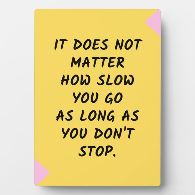 Placa Expositora Oferta motivacional/Inspiradora de éxito (Frente)