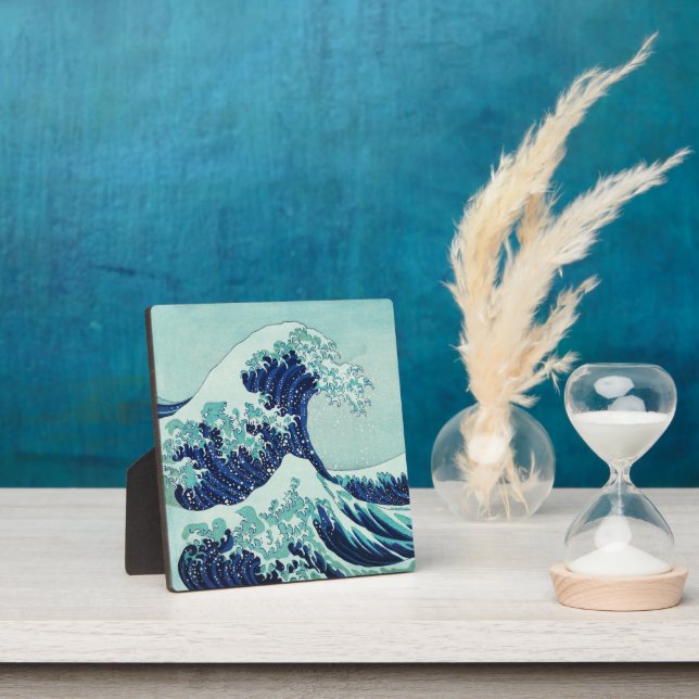 Placa Expositora Ondas azules de Hokusai (in situ)