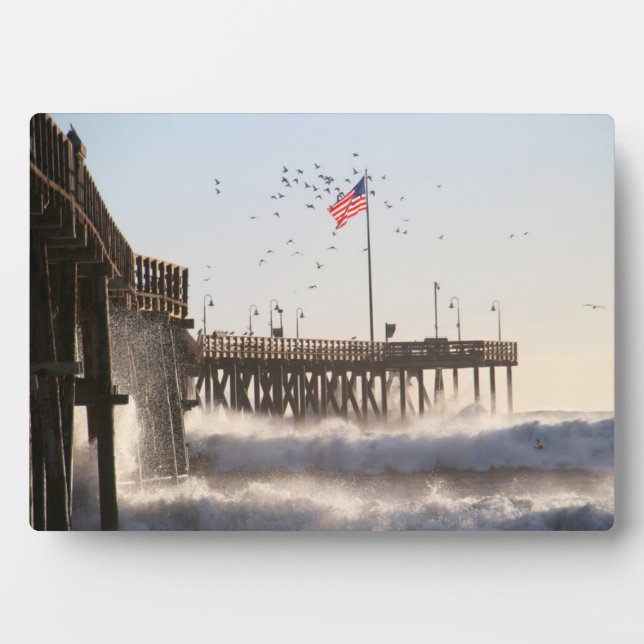 Placa Expositora Ondas de muelle Ventura | El Niño (Frente)