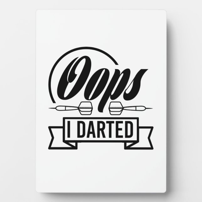Placa Expositora Oops I Dart (Frente)