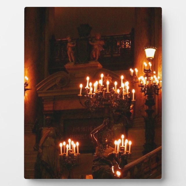 Placa Expositora Ópera de París / Palacio Garnier (Frente)