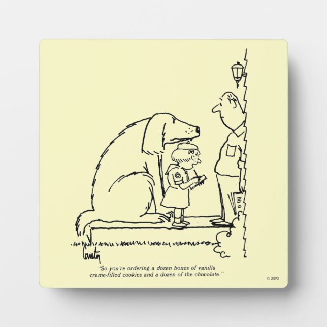 Placa Expositora Ordering Cookies (Frente)