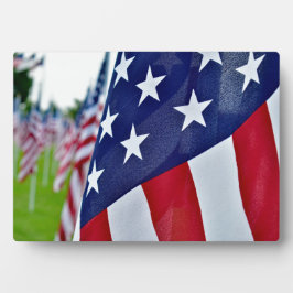 Placa Expositora Orgullo americano