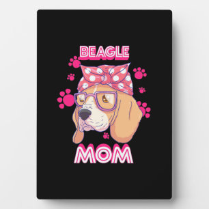 Placa Expositora Orgullosa Beagle Dog Mom
