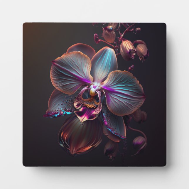 Placa Expositora Orquídea (Frente)