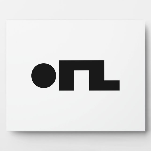 Placa Expositora ORZ Emoticon Kaomoji Emoji (Frente)