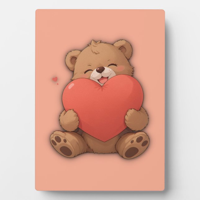 Placa Expositora Oso de guarnición (Frente)